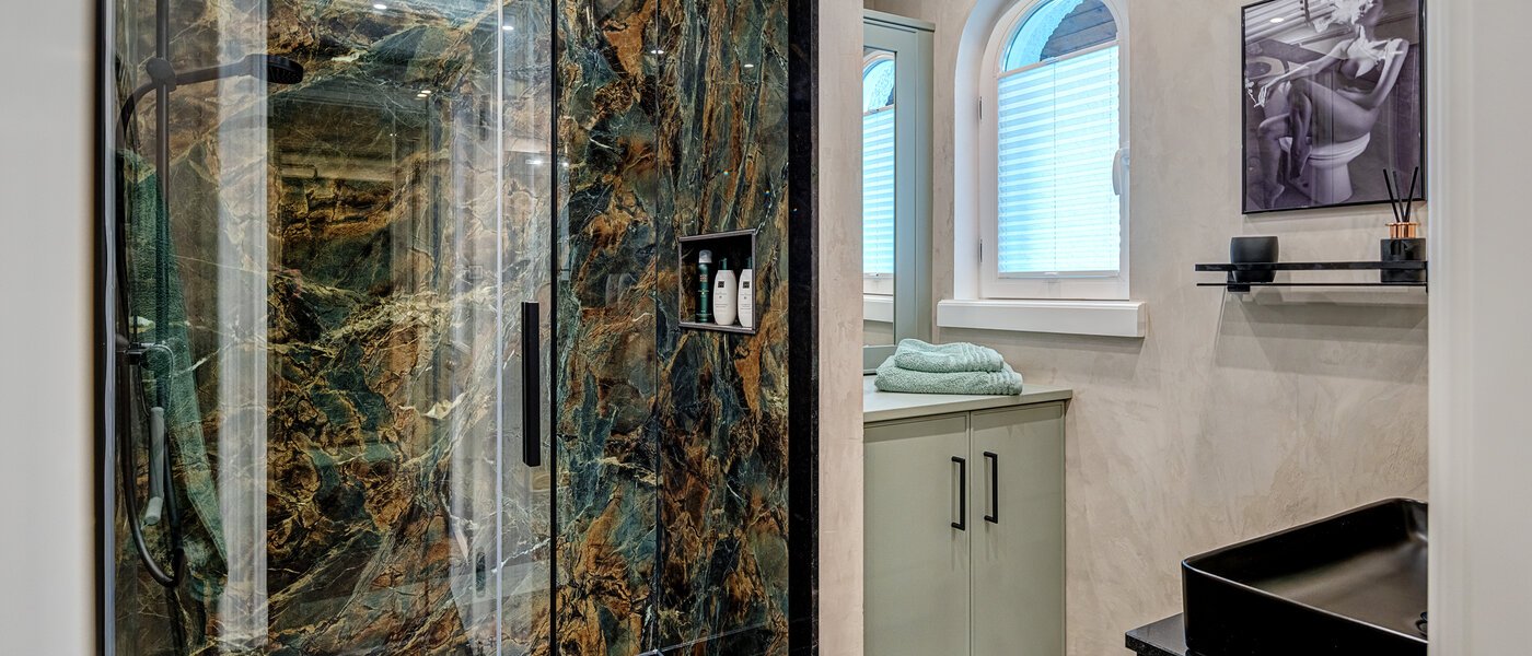 플랫 München Nymphenburg 01 욕실 13556