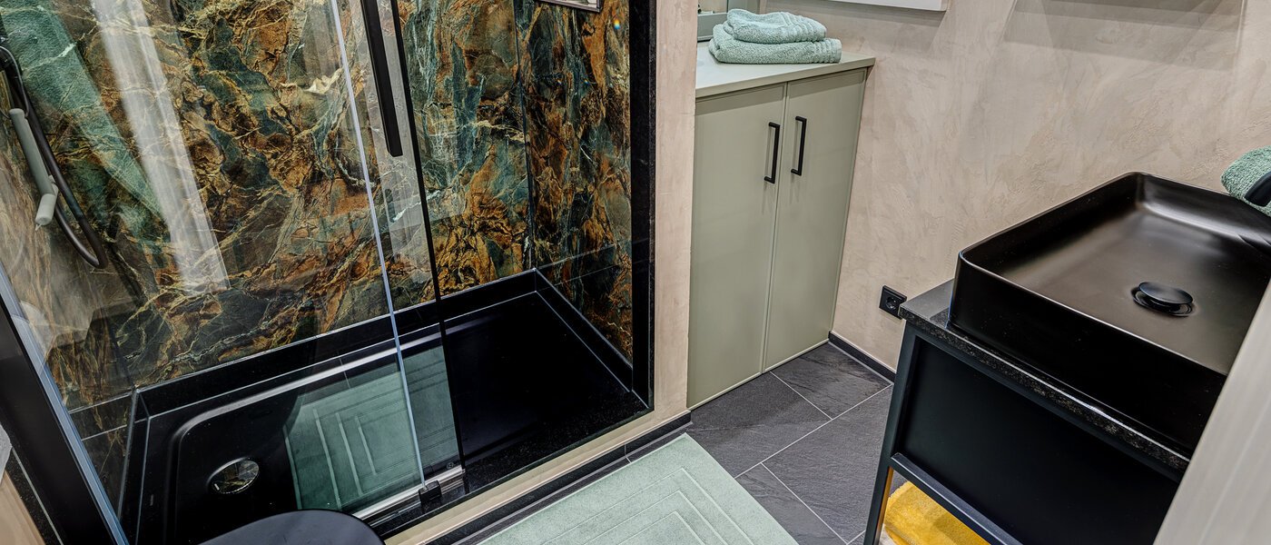 플랫 München Nymphenburg 06 욕실 13556