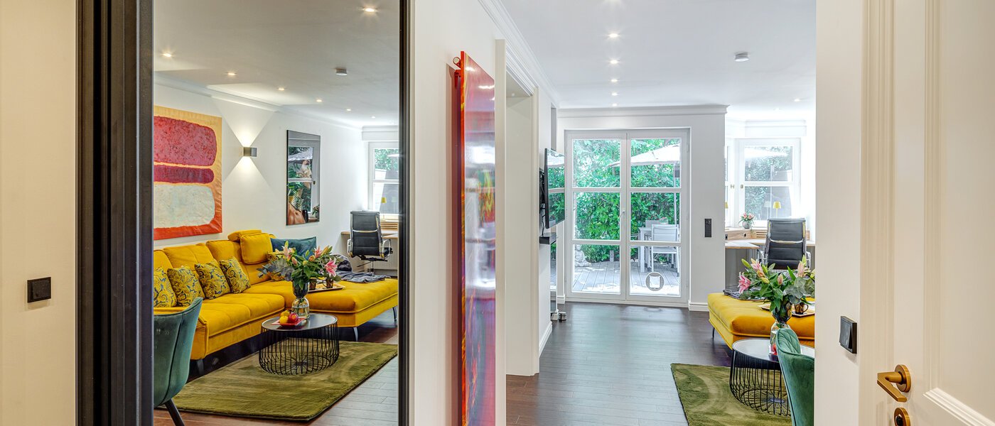 플랫 München Nymphenburg 01 복도/복도 13556