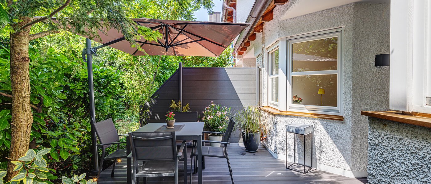 플랫 München Nymphenburg 02 테라스 13556