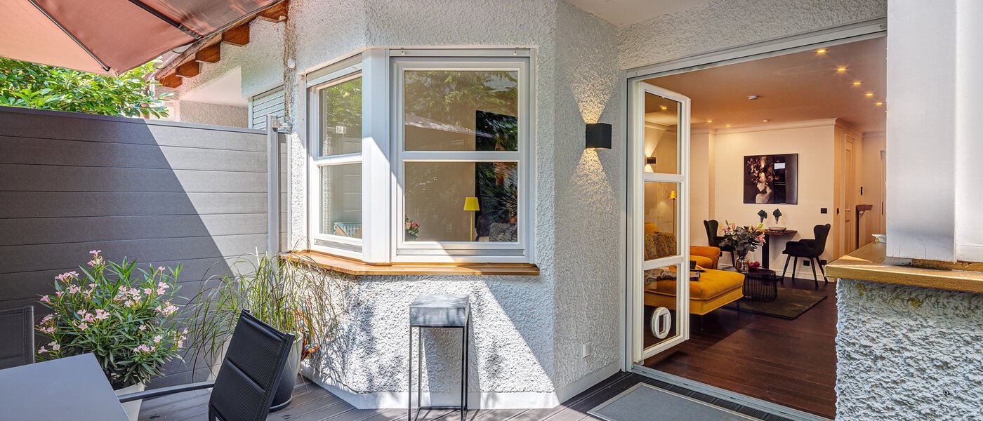 플랫 München Nymphenburg 04 테라스 13556