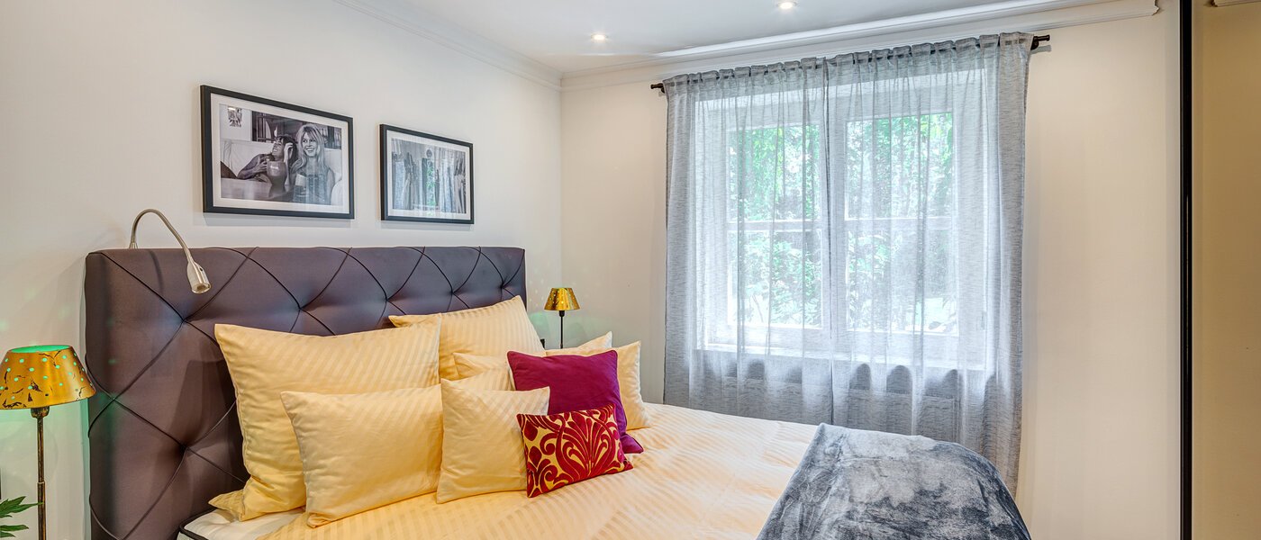 플랫 München Nymphenburg 01 침실 13556