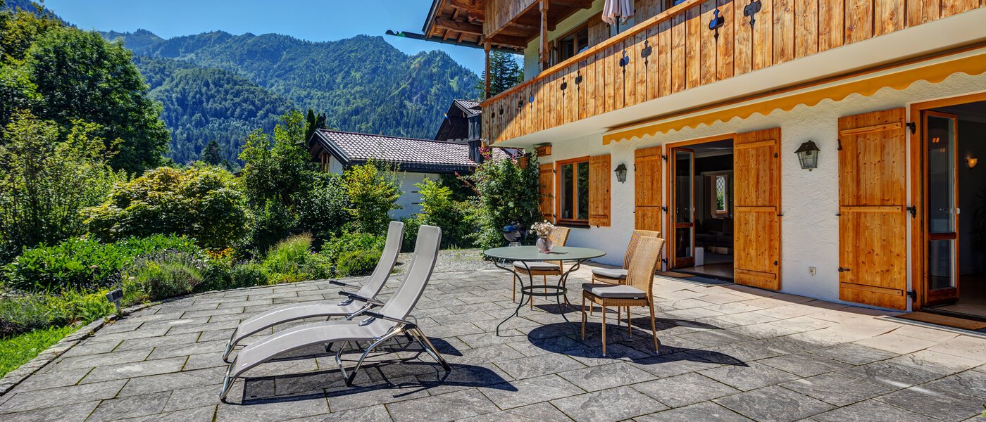 Lejlighed i haven Schliersee 01 Terrasse 13576