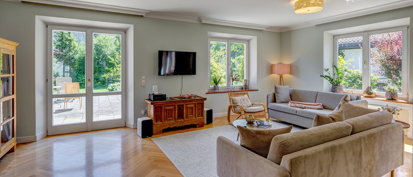 Lejlighed i haven Schliersee 02 Opholdsområde 13576