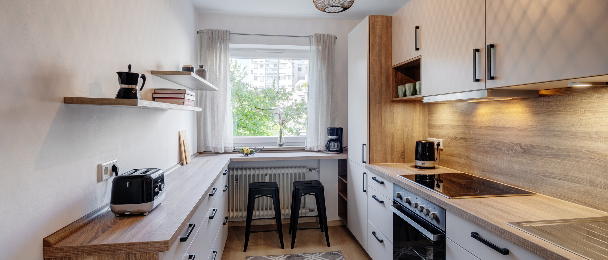 Flat München Untersendling 01 Kjøkken 13577