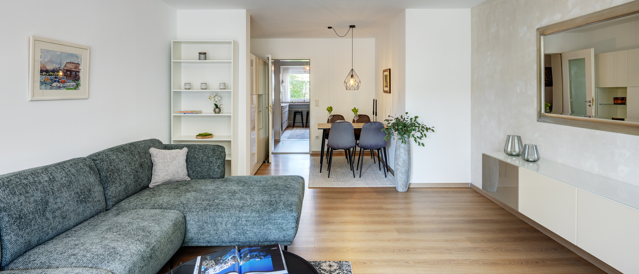 Flat München Untersendling 03 Stue og oppholdsrom 13577