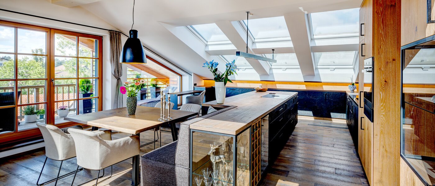 Vindsvåning Holzkirchen 02 Kök 13582