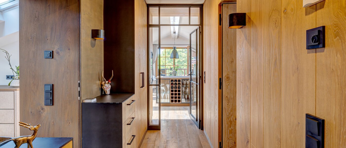 Vindsvåning Holzkirchen 02 Korridor/hallgång 13582