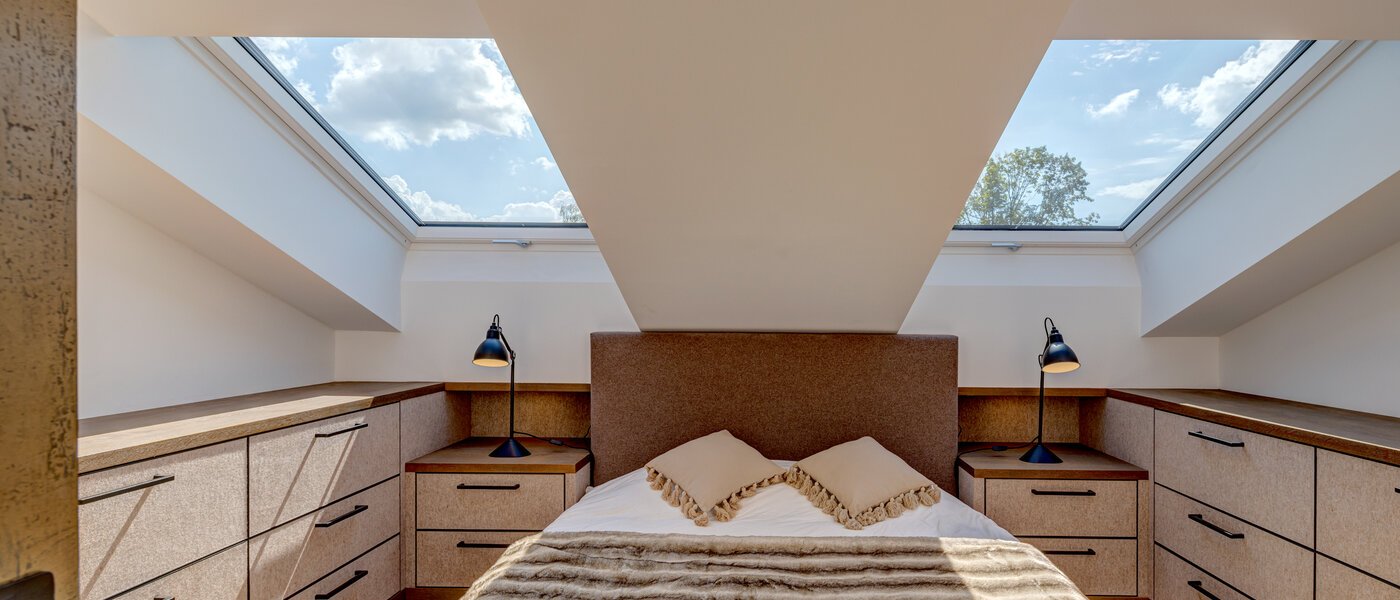 Vindsvåning Holzkirchen 01 sovrum 13582