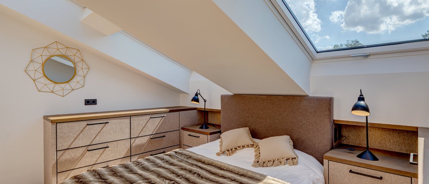Vindsvåning Holzkirchen 02 sovrum 13582