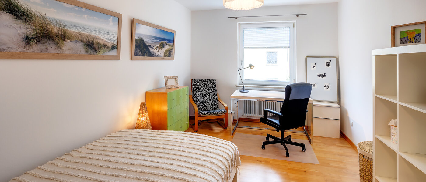 플랫 München Pasing 02 2번째 침실 13585