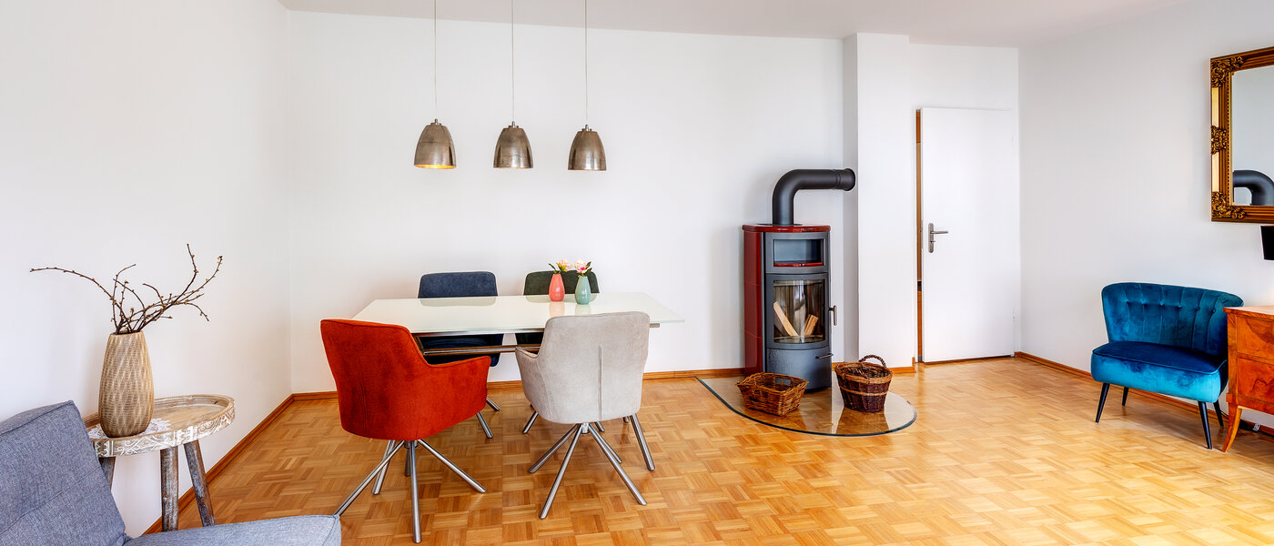 플랫 München Pasing 02 거실 공간 13585