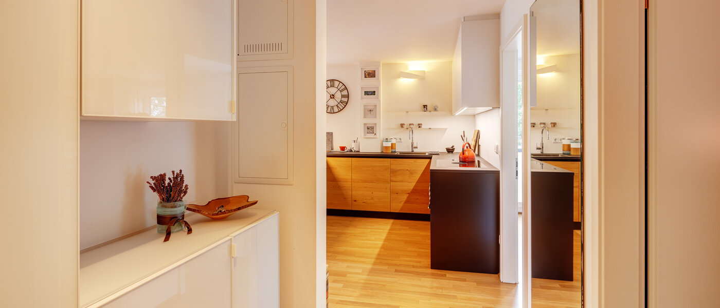 Platt München Milbertshofen 02 Korridor/hallgång 13602