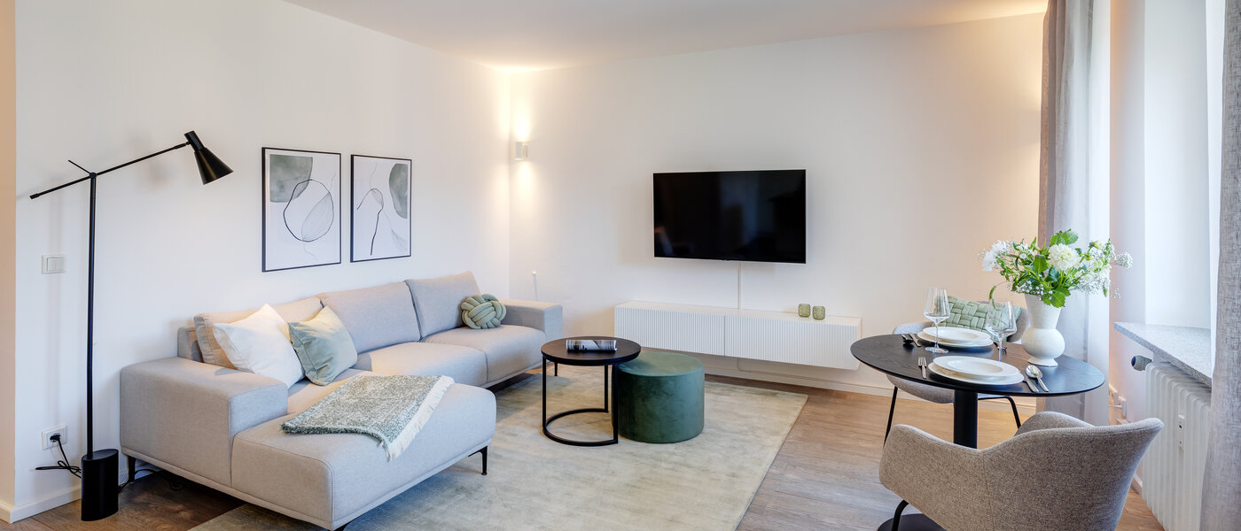 Επίπεδη München Bogenhausen 01 Καθιστικό 13604