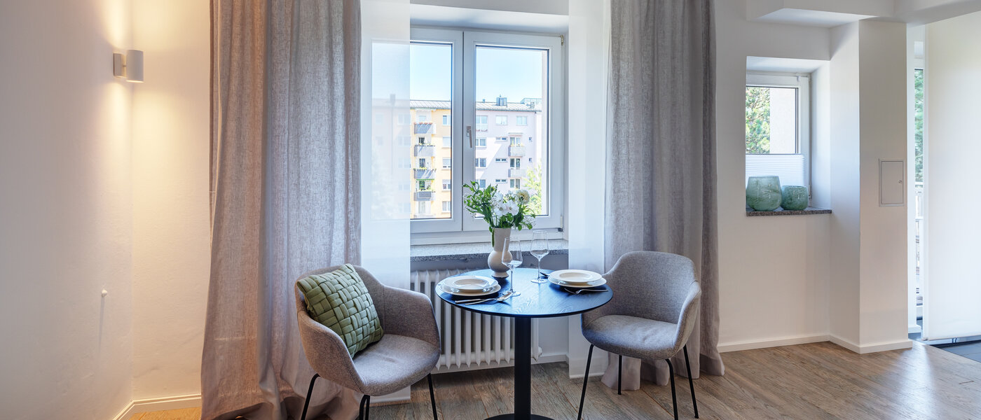 Επίπεδη München Bogenhausen 02 Καθιστικό 13604