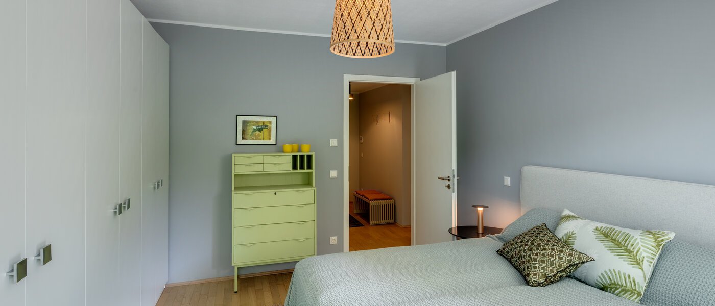 Flad München Obersendling 02 Soveværelse 13617