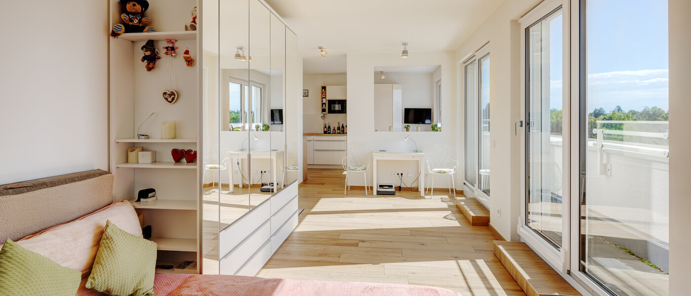 Ravna stran München Neuperlach 03 Dnevni prostor 13623