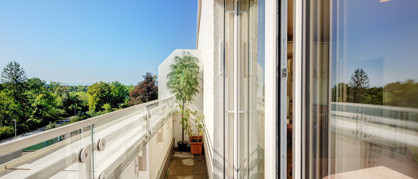 Ravna stran München Neuperlach 02 Strešna terasa 13623