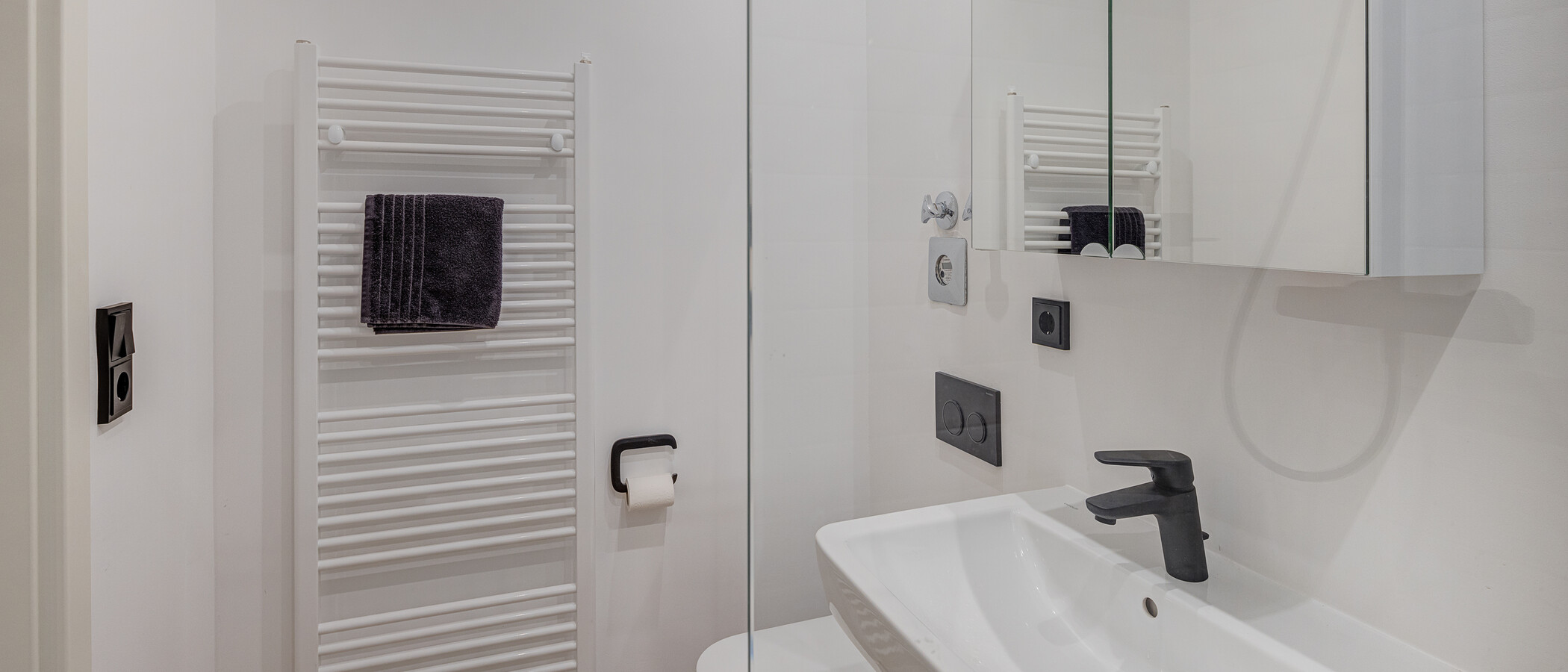 Flat München Nymphenburg 03 Baderom 13624