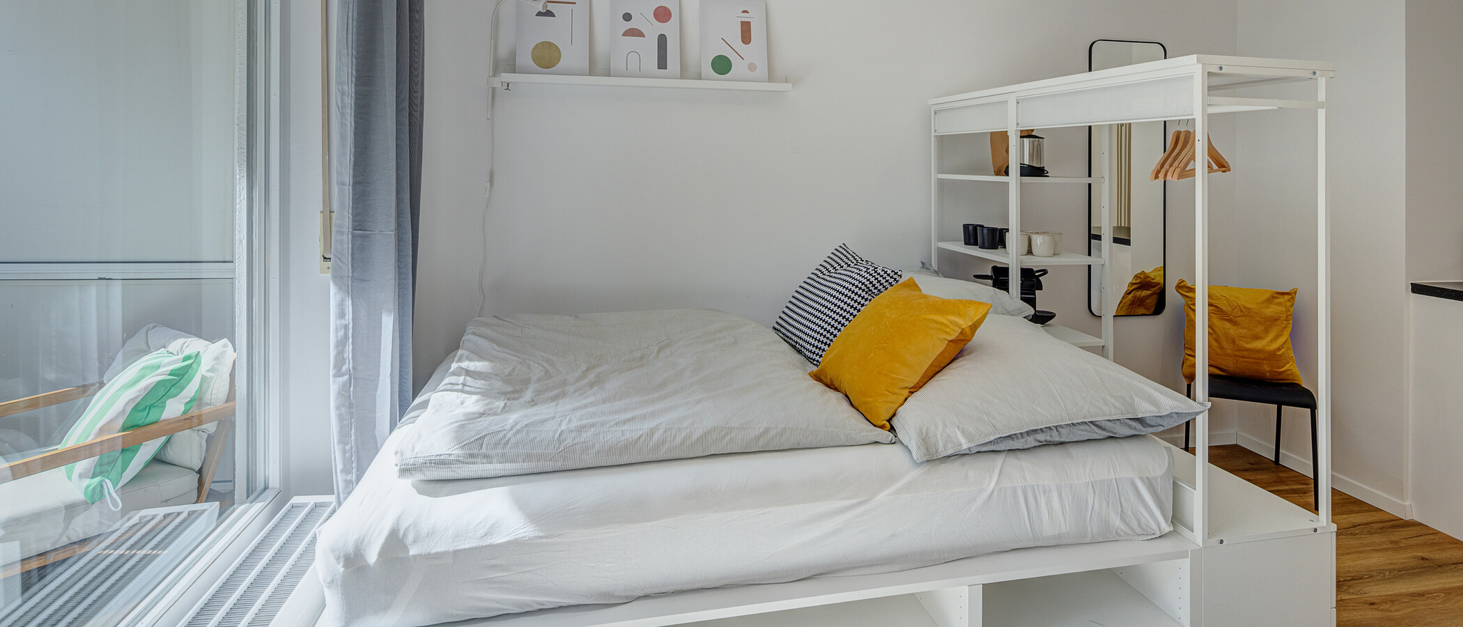 Flat München Nymphenburg 01 Soveområde 13624