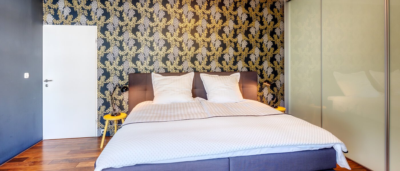 Düz München Altbogenhausen 01 Yatak Odası 13633