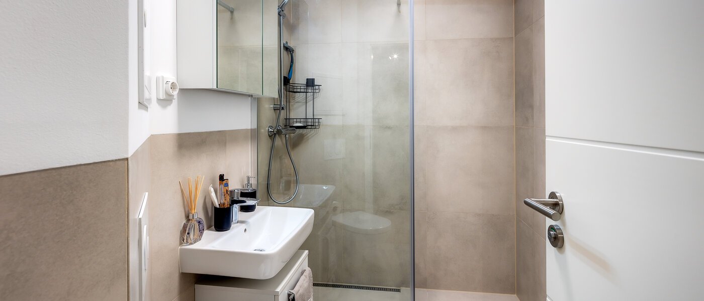 Плоский München Fasanerie 01 Ванна кімната 13634