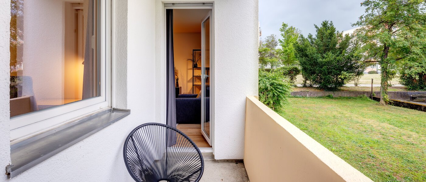 Плоский München Fasanerie 02 Балкон 13634