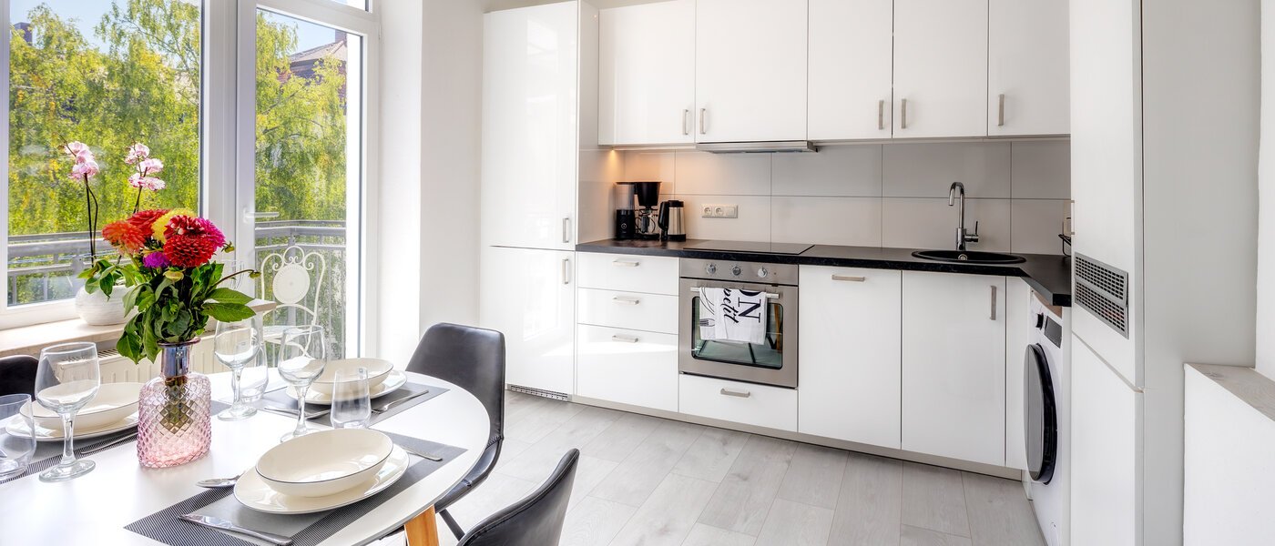 Плоский München Schwanthalerhöhe 01 Кухня 13652