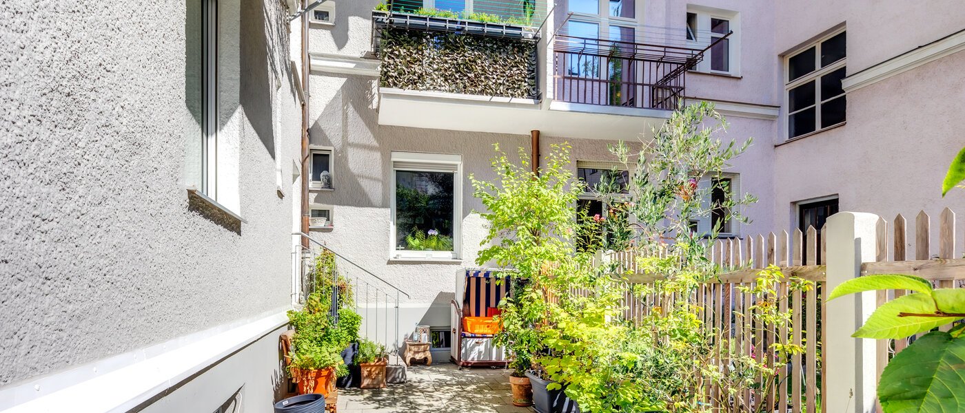 Плоский München Schwanthalerhöhe 01 Внутрішній двір 13652