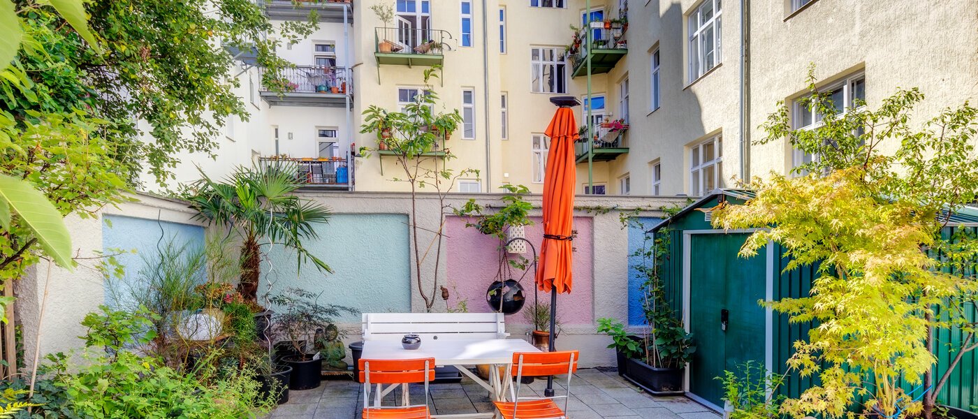 Плоский München Schwanthalerhöhe 03 Внутрішній двір 13652