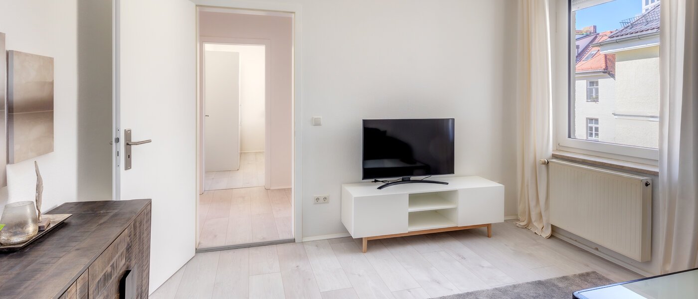 Плоский München Schwanthalerhöhe 03 Вітальня 13652