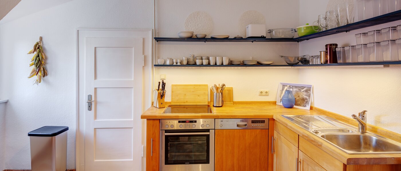 Podkrovní byt München Nymphenburg 01 Kuchyně 13654