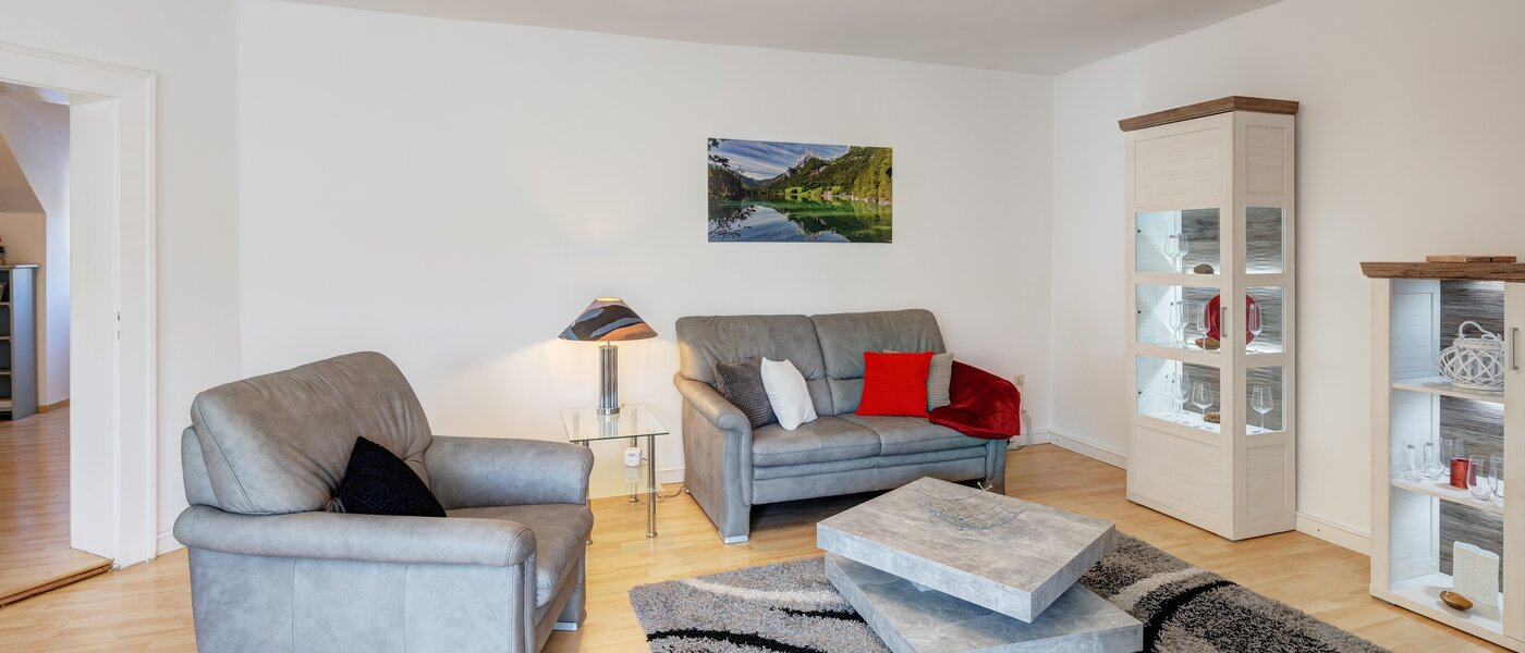 Podkrovní byt München Nymphenburg 04 Obývací prostor 13654