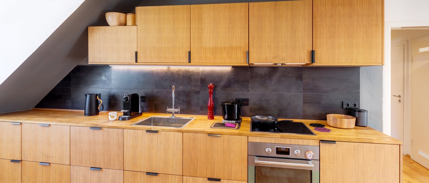 Ploché München Glockenbachviertel 02 Kuchyně 13655