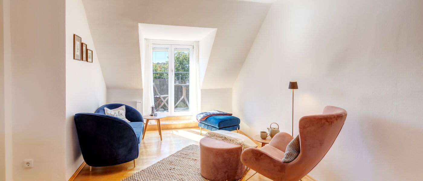 Ploché München Glockenbachviertel 03 Obývací prostor 13655