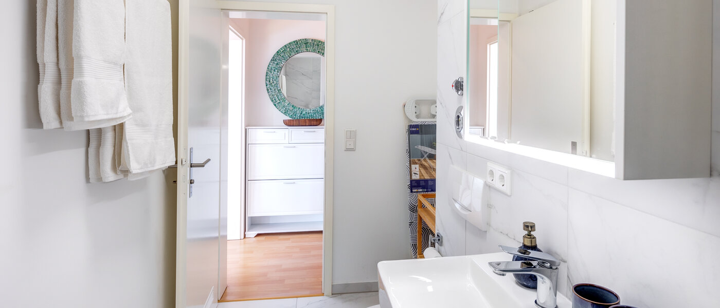 Çatı teraslı daire München Neuperlach 03 Banyo 13658