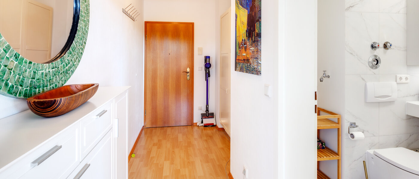 Çatı teraslı daire München Neuperlach 02 Koridor/koridor geçidi 13658