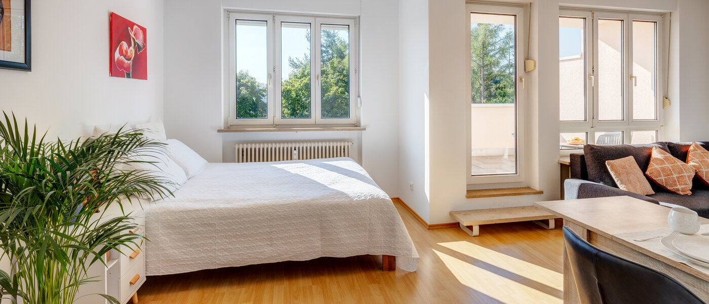 Çatı teraslı daire München Neuperlach 02 Yaşam alanı 13658