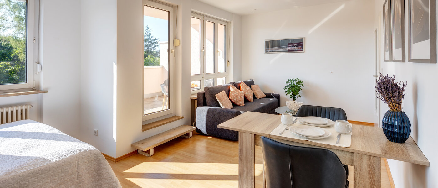 Çatı teraslı daire München Neuperlach 03 Yaşam alanı 13658