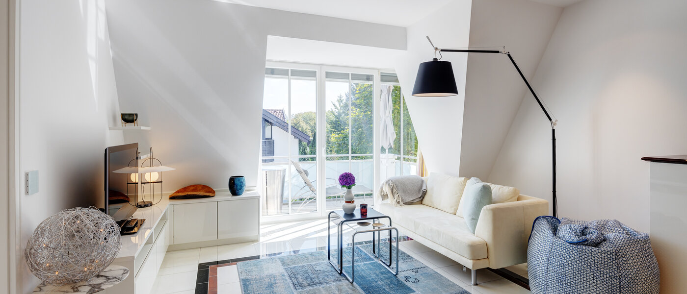 다락방 평면 München Solln 01 거실 13669