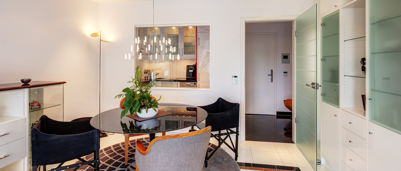 다락방 평면 München Solln 05 거실 13669