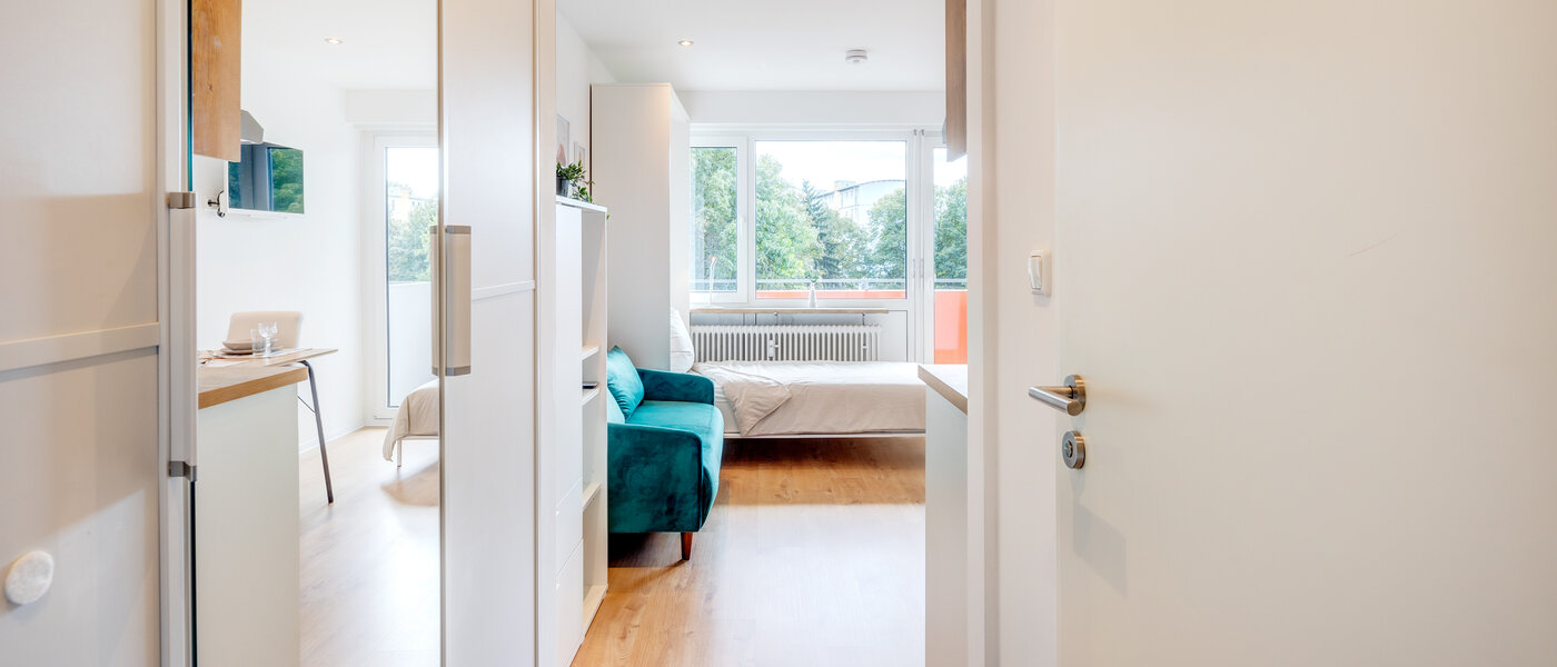 Platt München Am Hart 03 Korridor/hallgång 13670