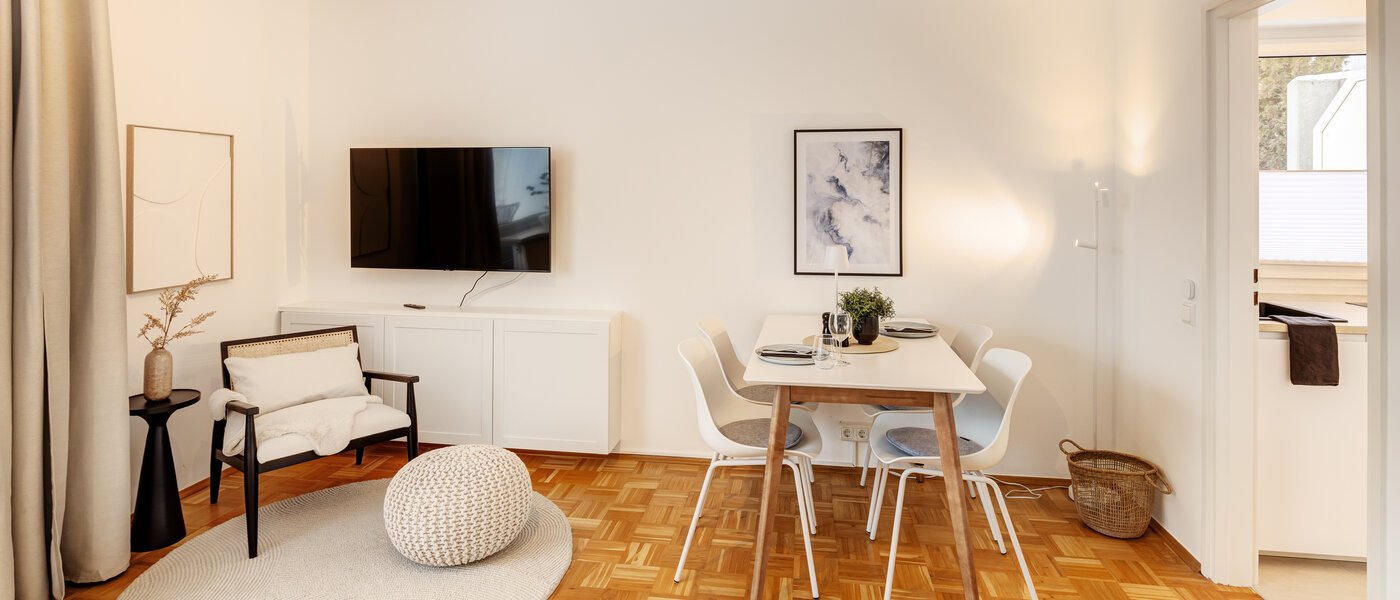 Dakterras appartement München Pasing 02 Leefruimte 13685