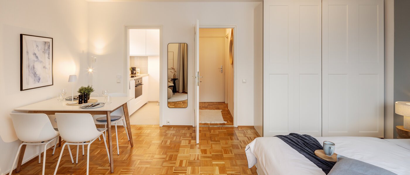 Dakterras appartement München Pasing 05 Leefruimte 13685