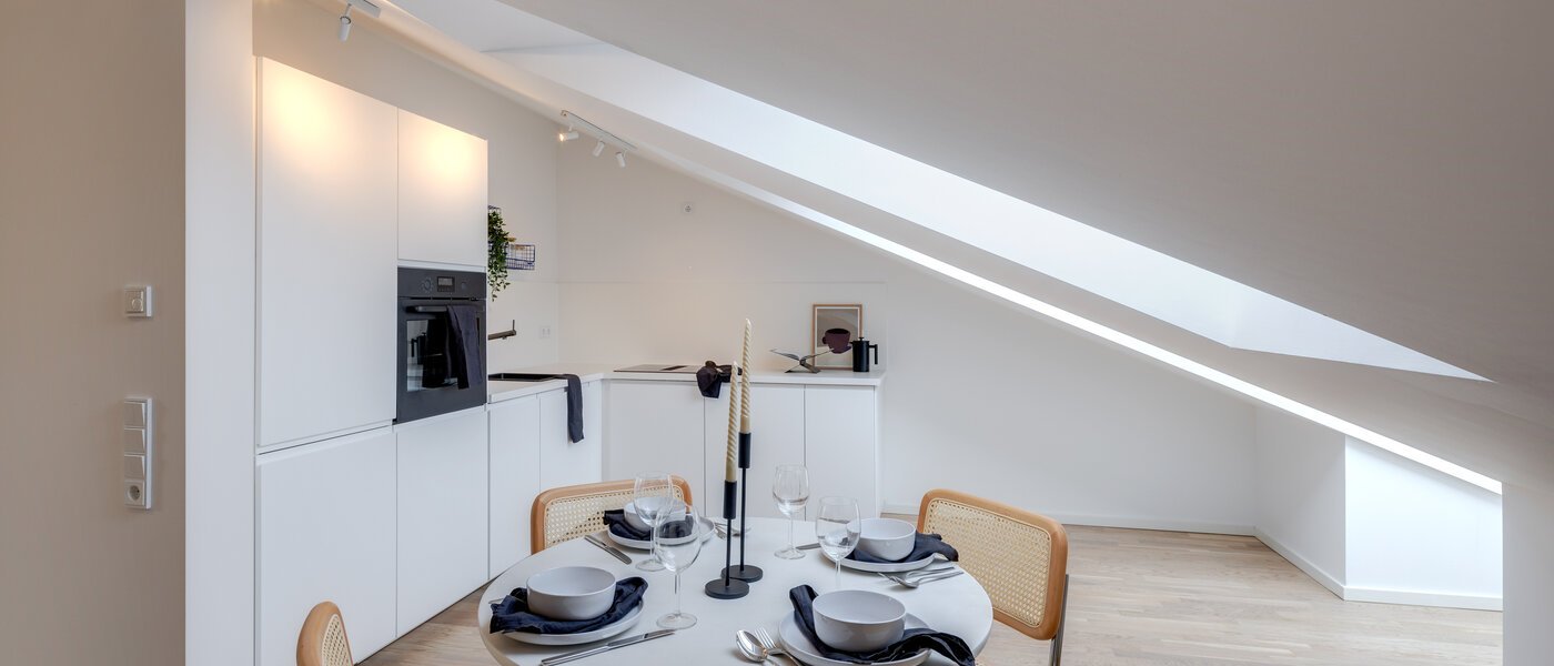 Çatı katı dairesi Haar 01 Mutfak 13695