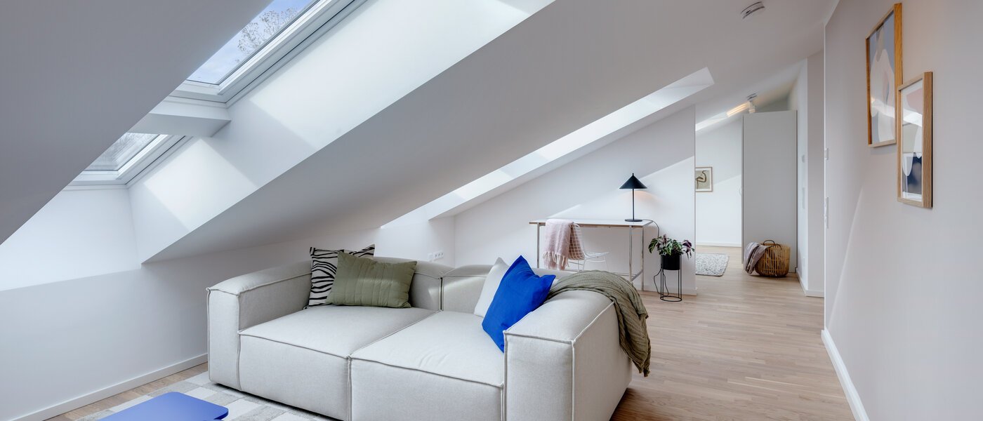 Çatı katı dairesi Haar 02 Yaşam alanı 13695