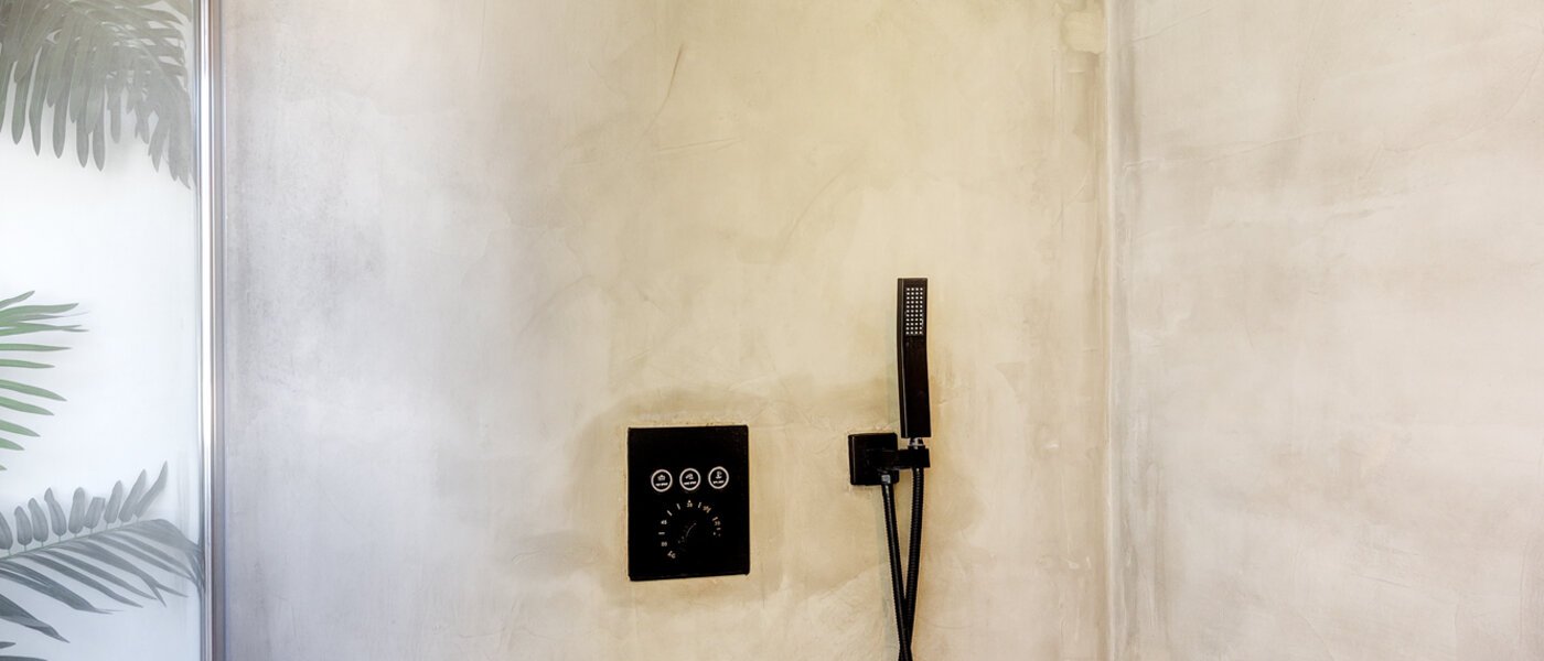 Köşe teraslı ev Eichenau 02 1. banyo 13696