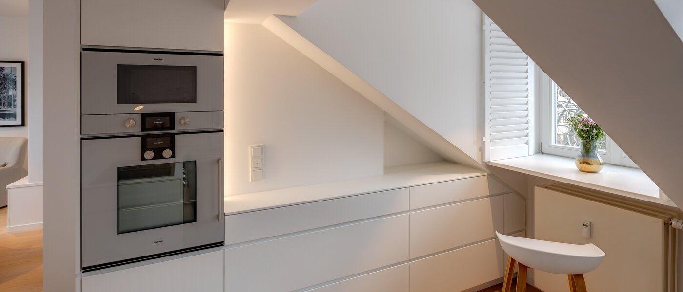 Maisonette lakás München Altbogenhausen 02 Konyha 13706