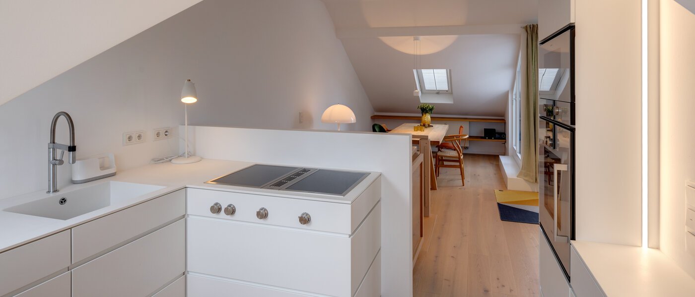 Maisonette lakás München Altbogenhausen 04 Konyha 13706