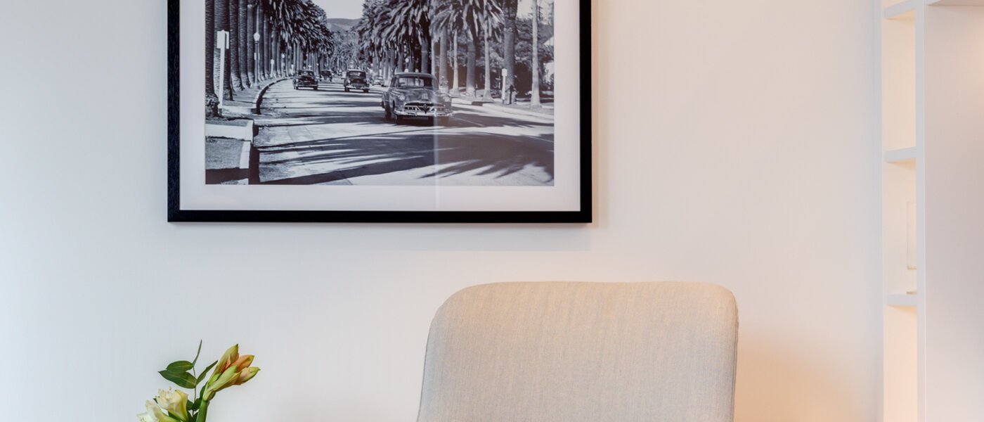 Maisonette lakás München Altbogenhausen 03 Nappali 13706